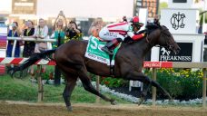 With Kentucky Derby winner absent, Early Voting captures Preakness Stakes