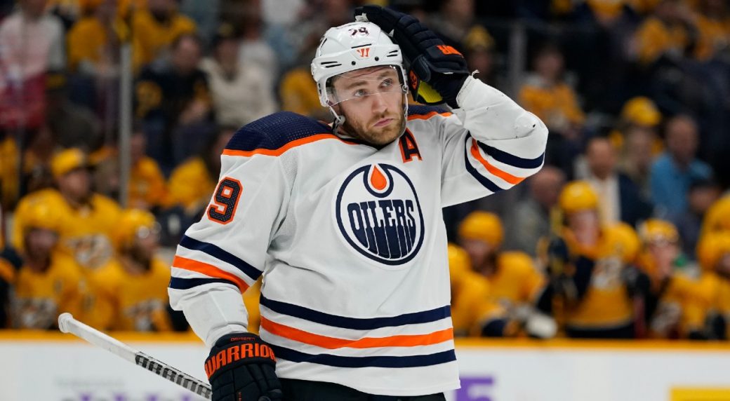 Oilers' Leon Draisaitl misses second game in a row with injury