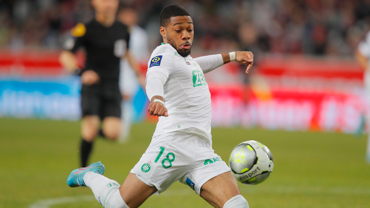 St Etienne: Chaos erupts as angry fans storm the pitch following club's  relegation to Ligue 2