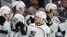 Kings forward Viktor Arvidsson out of lineup for Game 1 vs. Oilers