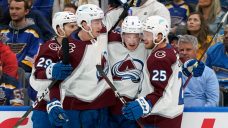 Avalanche lose Girard for rest of playoffs, but beat Blues to take series lead