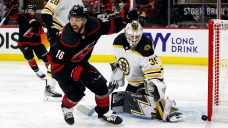 Hurricanes claim testy win vs. Bruins, take 2-0 series lead