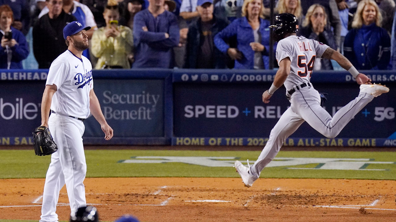 Beau Brieske helps Detroit Tigers spoil Clayton Kershaw's record night for  Los Angeles Dodgers