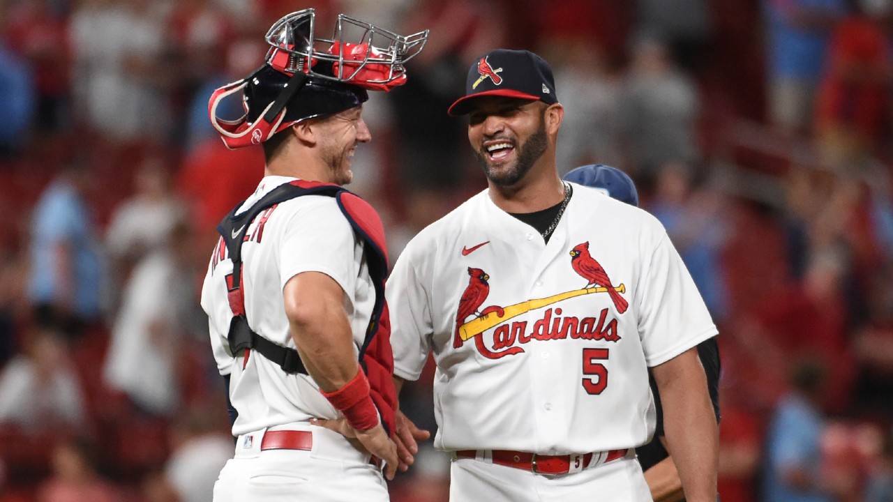 Luis Gonzalez, Joey Bart hit back-to-back homers off Albert Pujols