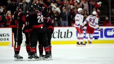 Hurricanes torture Rangers with suffocating forecheck, defence in Game 2 win