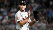 Verlander loses no-hitter in eighth inning, Astros blank Twins