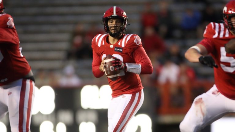 Calgary Stampeders quarterback Jake Maier. (David Moll/Calgary Stampeders)