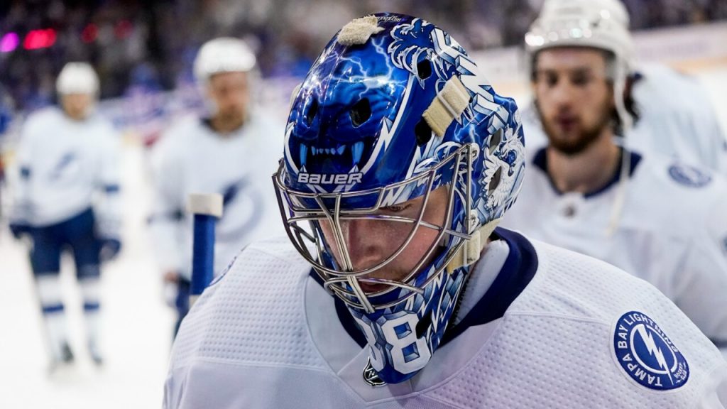 Lightning lean on Vasilevskiy to send Devils packing