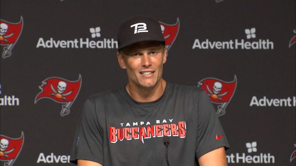 Brady, Buccaneers back on practice field, preparing to win