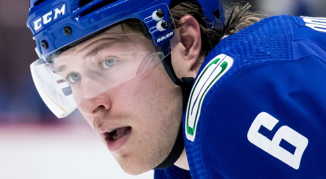 Canucks' Boeser late scratch vs. Flames with nonCOVID illness