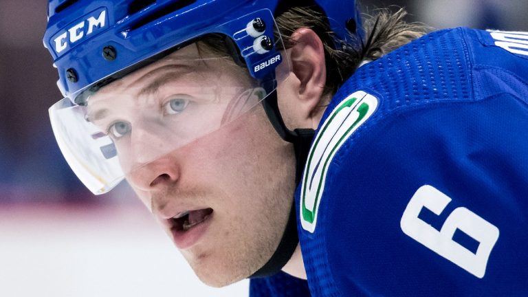 Vancouver Canucks star Brock Boeser. (Darryl Dyck/CP)