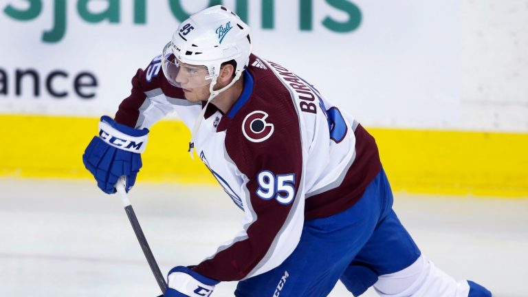 Colorado Avalanche forward Andre Burakovsky. (Larry MacDougal/THE CANADIAN PRESS)