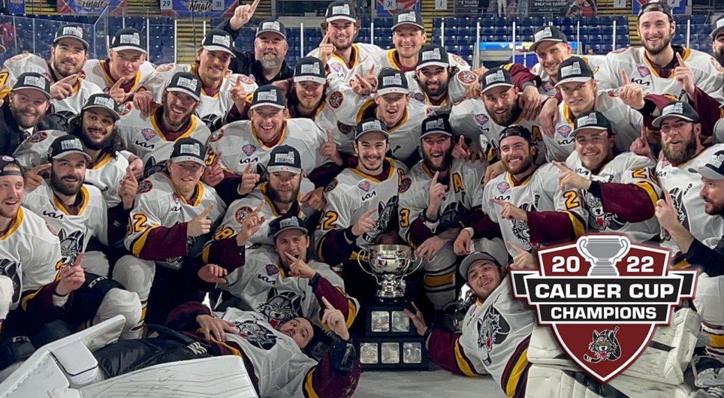 Chicago Wolves defeat Springfield Thunderbirds to win 2022 Calder Cup
