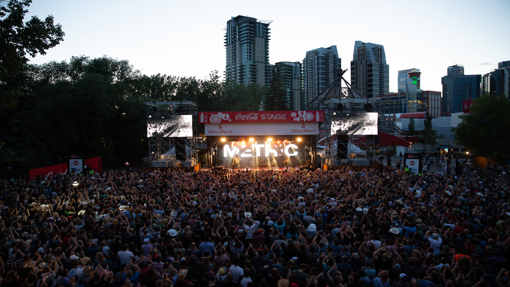 Enter to win tickets to CocaCola stage at the Stampede!