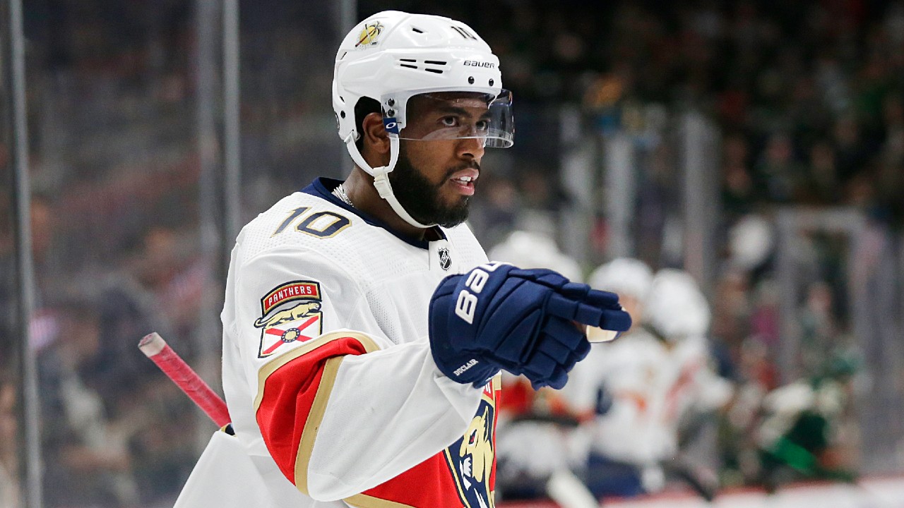 Florida Panthers forward Anthony Duclair (shoulder) out 7-10 days