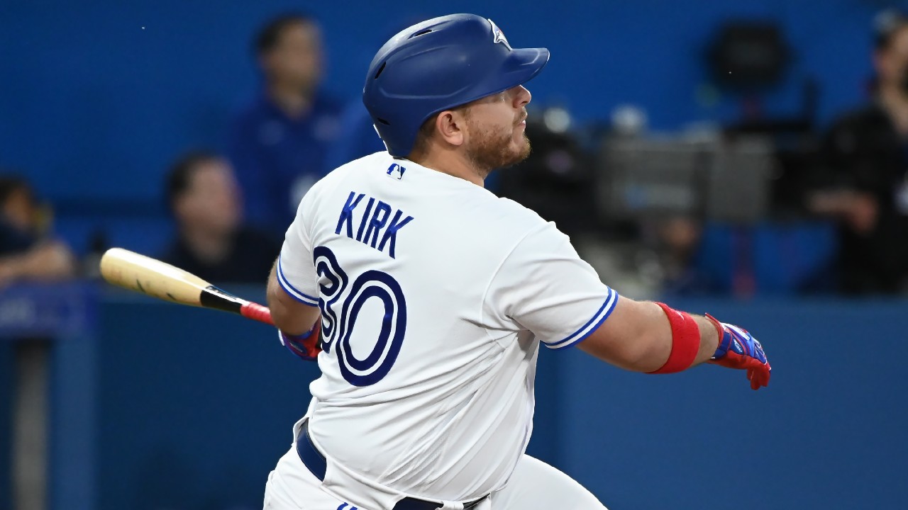 Blue Jays' Kirk a hard-hitting 'pain in the neck