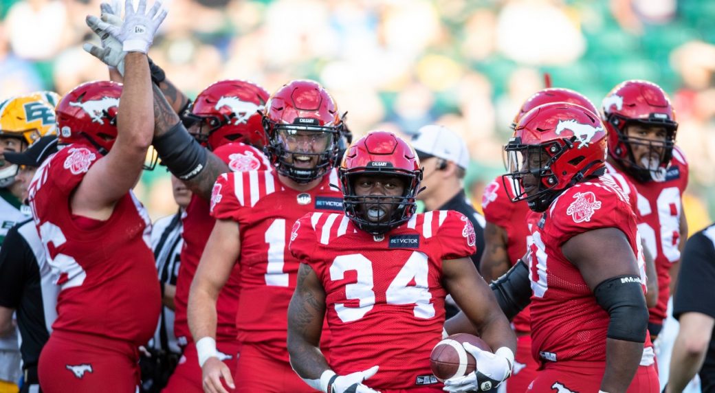 Calgary Stampeders roll over B.C. Lions 41-6 in CFL pre-season opener