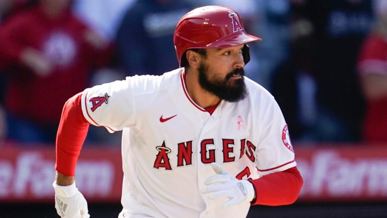 Los Angeles Angels' Anthony Rendon (6). (Ashley Landis/AP)