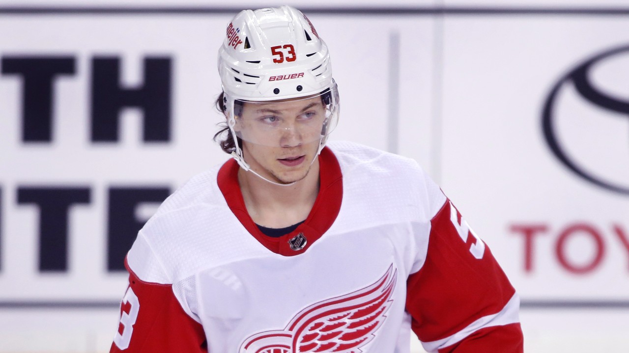 Detroit Red Wings - Moritz Seider has been named the October 2021