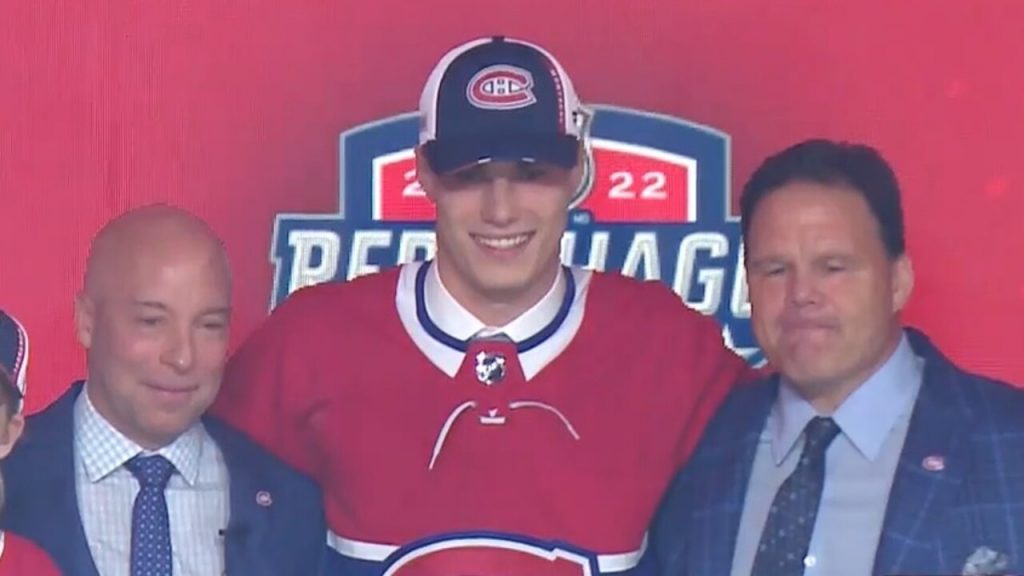 WATCH: Canadiens rookie Juraj Slafkovsky, No. 1 pick in 2022 NHL Draft,  scores first career goal 