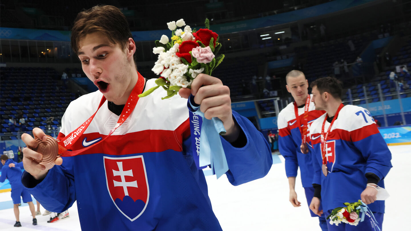 Slafkovsky, Nemec lead new Slovak hockey golden generation