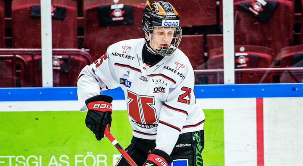 Canucks pick Elias Pettersson at 80th overall in 2022 NHL Draft. No, really.