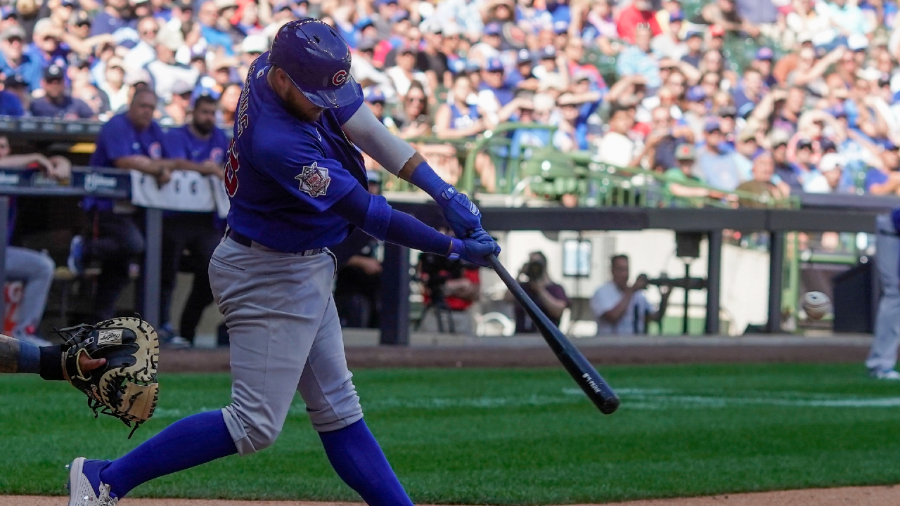 Keston Hiura is trying to be the Brewers' version of Joey Gallo