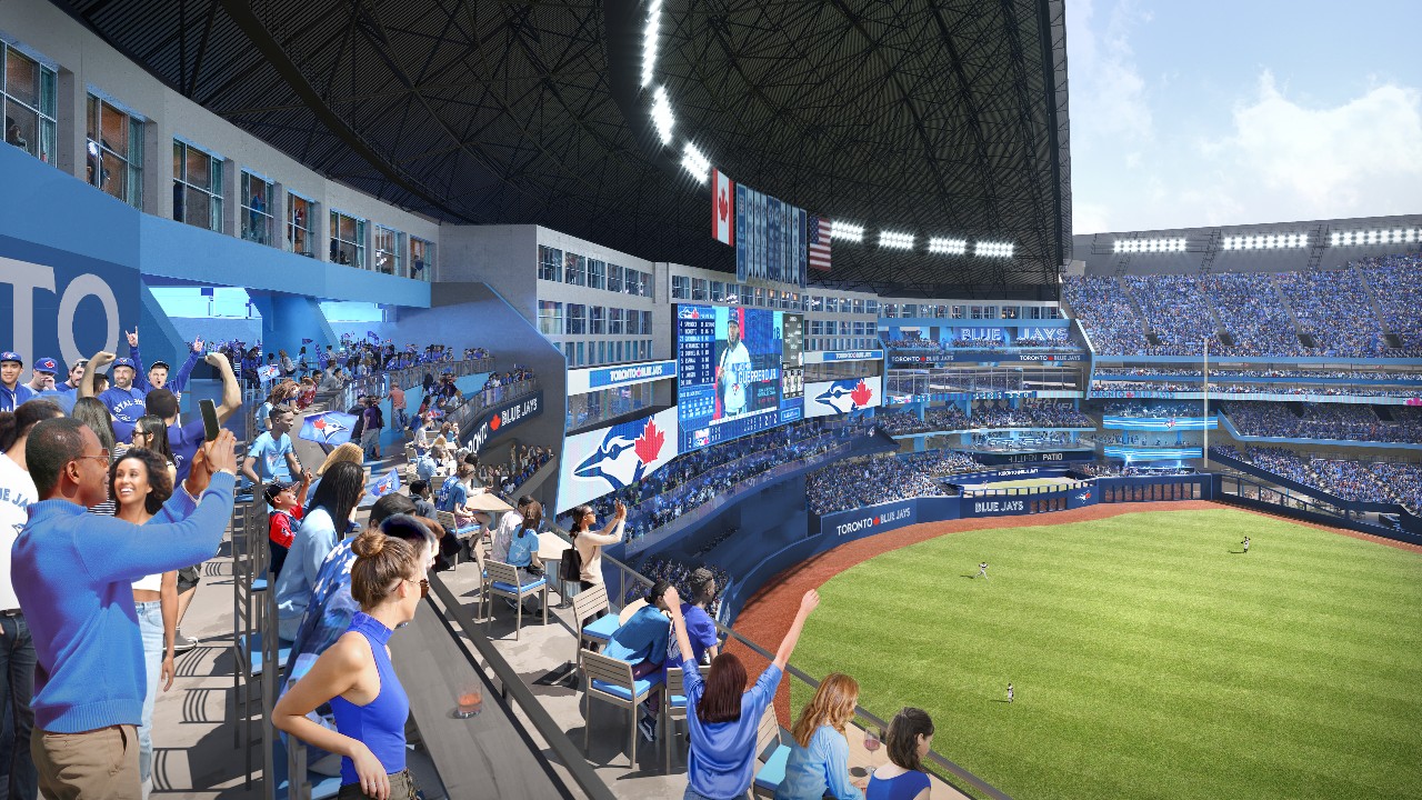 Ball Room in the outfield of the Toronto Blue Jays Stadium. #Toronto #, Toronto  Blue Jays