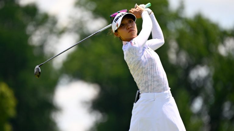 Lydia Ko moved closer to her first victory in 14 months, taking a two-shot lead into the final round of the LPGA Tour's season-opening TOC. (Terrance Williams/AP)