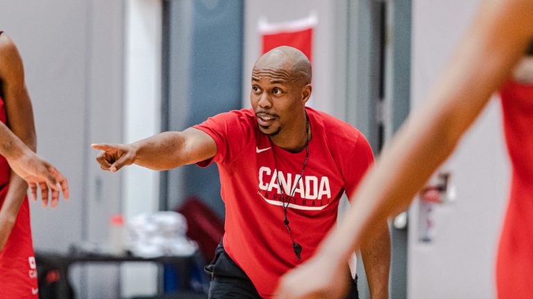 Nathaniel Mitchell, the head coach for the Canadian men’s GLOBL JAM team. (Canada Basketball)