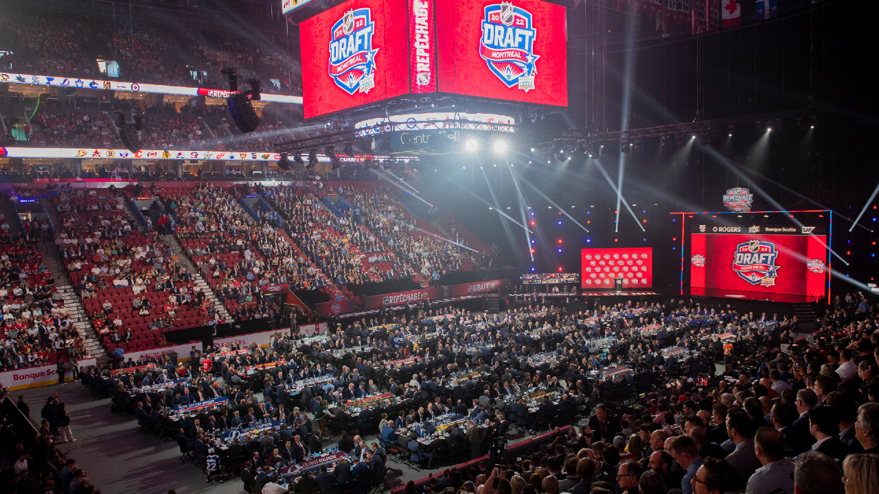 The First Round picks from the 2023 #NHLDraft, broken down by nationality  