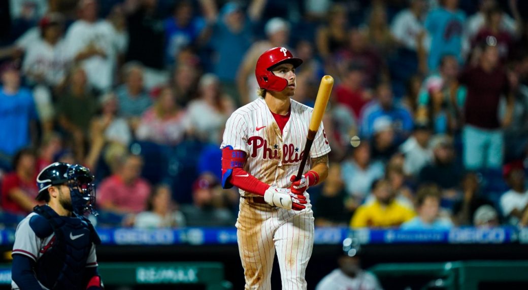 Phillies score five runs in 13th inning to beat Braves