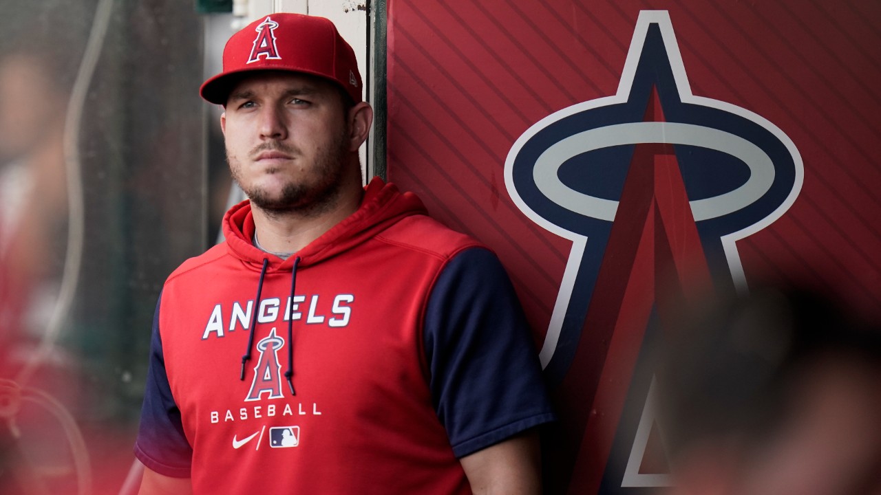 Mike Trout is back in the lineup tonight, although as DH. : r/baseball