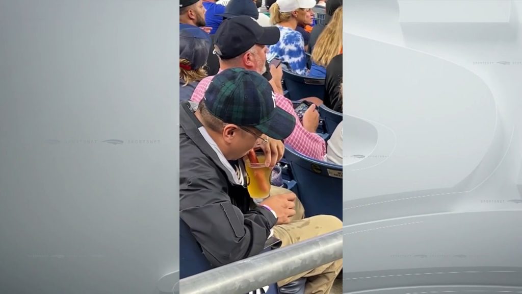 Twitter Roasts Fan's Strange Use Of Hot Dog At Yankee Stadium
