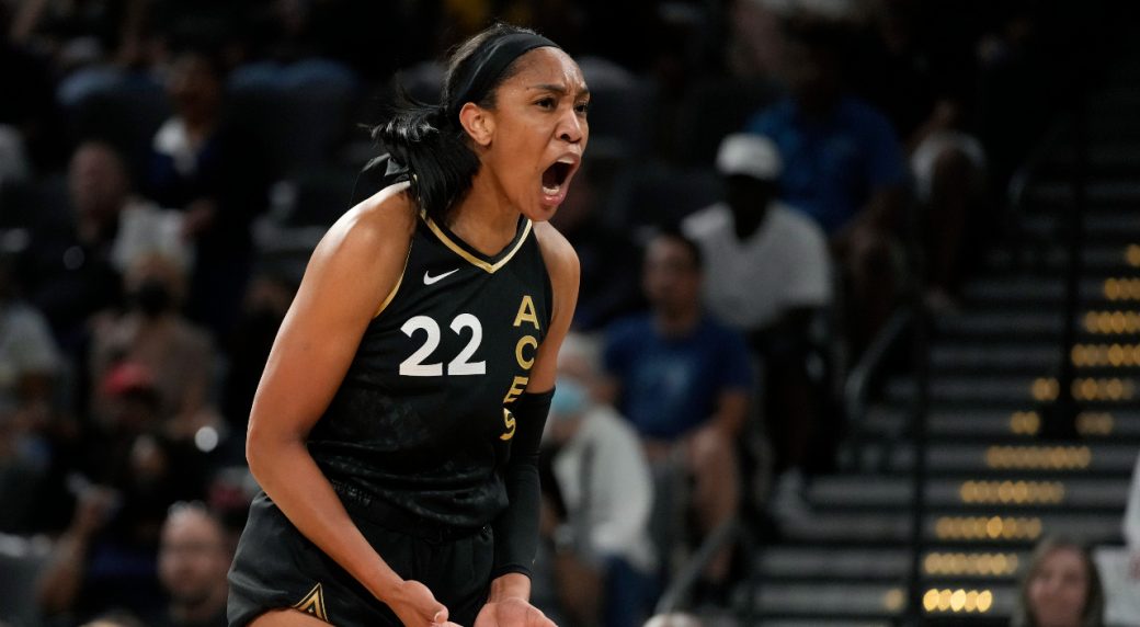 Aces' A'ja Wilson wins 2022 WNBA MVP for the 2nd Straight Season