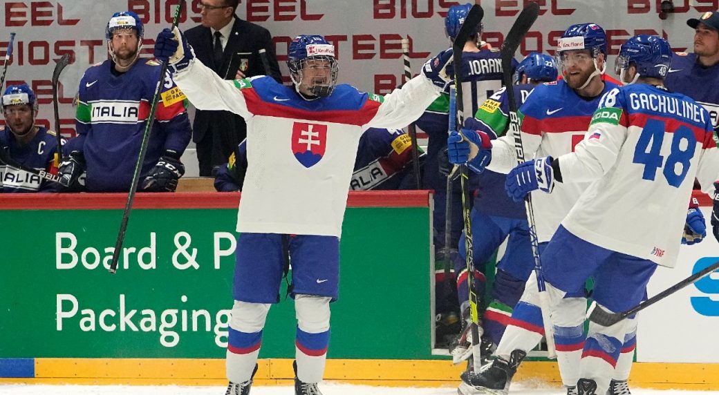 3 Players To Watch On Team Slovakia At 2022 World Juniors   Adam Sykora Slovakia 1040x572 