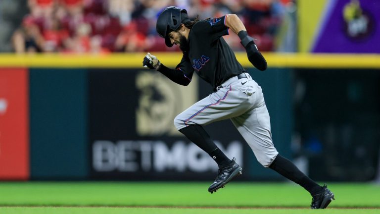 Former Miami Marlins outfielder Billy Hamilton. (Aaron Doster/AP)