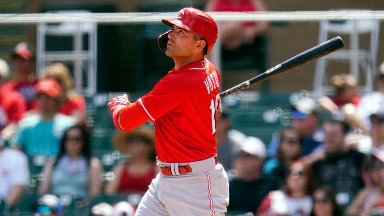 For Cincinnati Reds first baseman Joey Votto, Thursday's "Field of Dreams" game will be extra special. (Ross D. Franklin/AP)