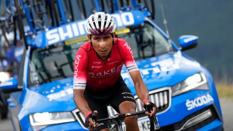 Colombia's Nairo Quintana. (Thibault Camus/AP)