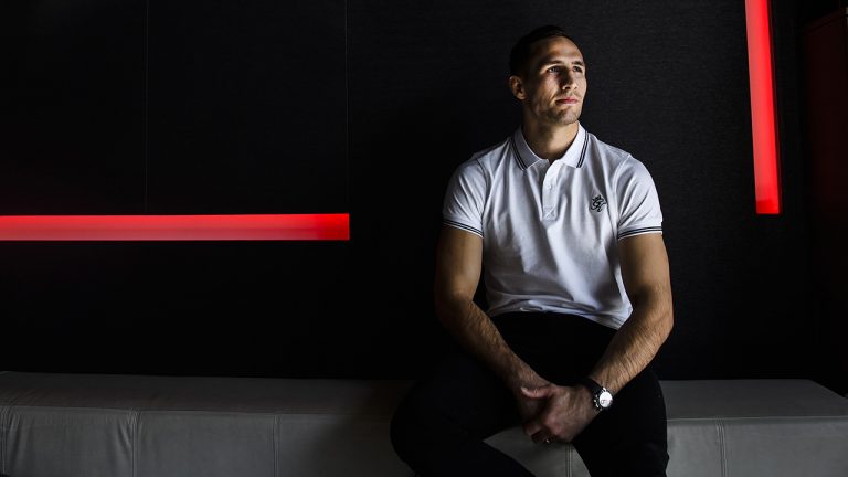 Canadian MMA fighter Rory MacDonald poses for a photograph in Toronto on Tuesday, March 26, 2019. (Nathan Denette/CP)