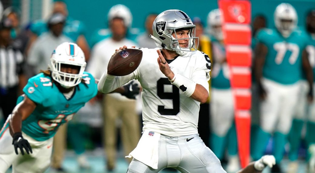 Dolphins are underdogs for preseason matchup with Raiders