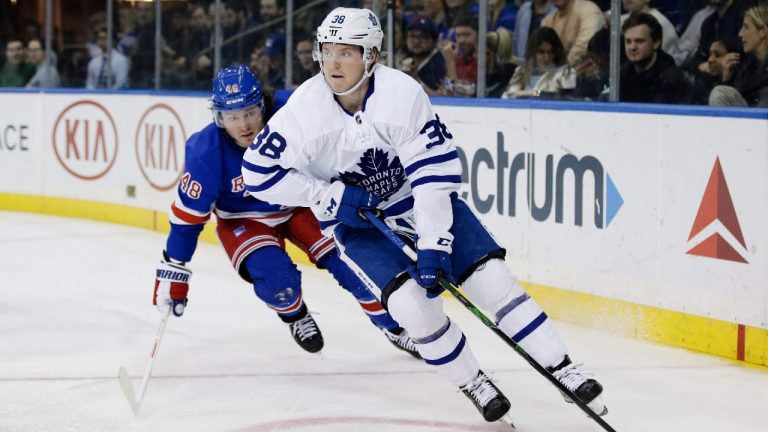 Toronto Maple Leafs defenceman Rasmus Sandin. (Frank Franklin II/AP)