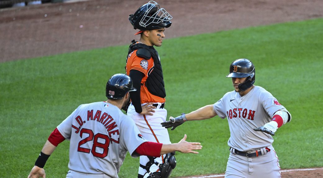 Red Sox 7, Tigers 5: Sox win on wild night