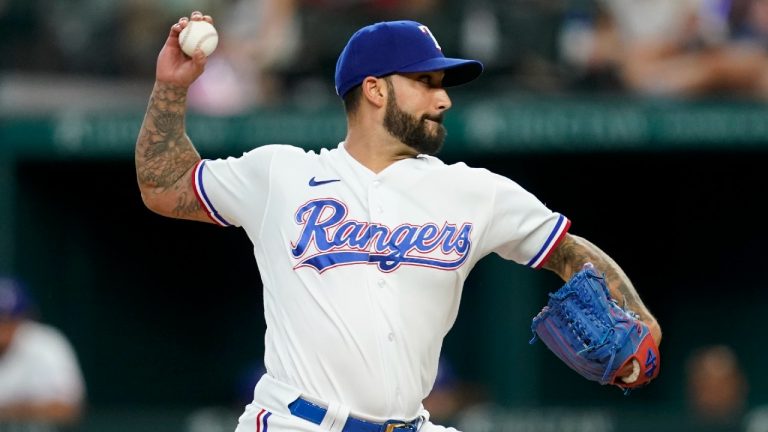 The Texas Rangers have traded relief pitcher Matt Bush to the Milwaukee Brewers. (Tony Gutierrez/AP)