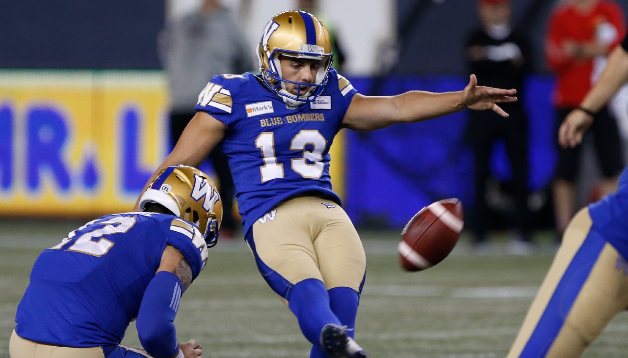 CFL playoffs: Bombers beat Roughriders on pass off goal post - Sports  Illustrated