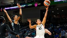 Aces move atop WNBA standings with one game remaining