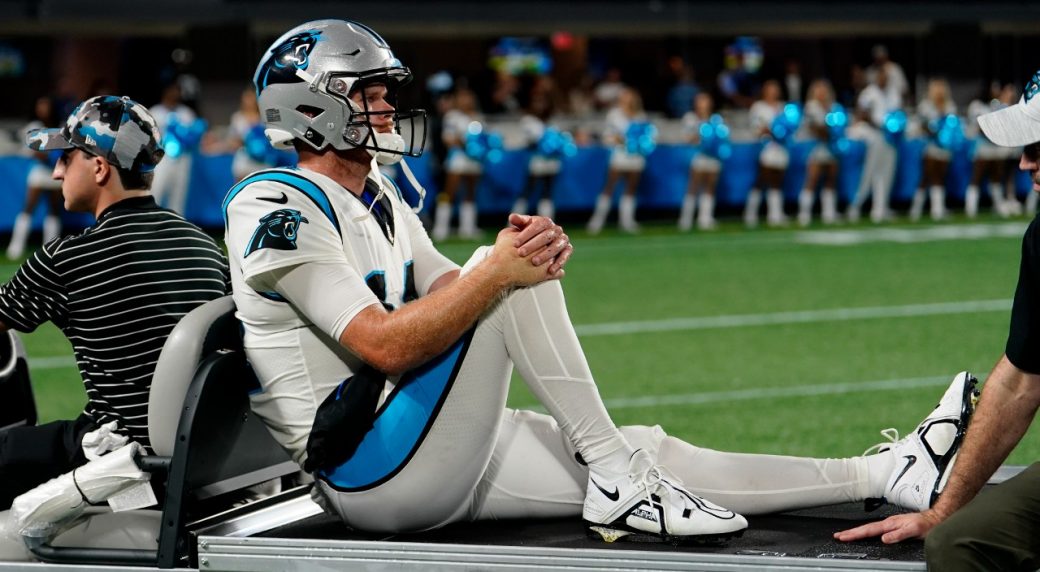 Panthers place Sam Darnold on injured reserve