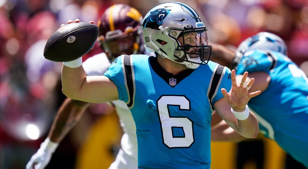 NFL on X: Panthers announce Baker Mayfield as starting quarterback.   / X