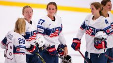 US set for hockey showdown with Canada after routing Swiss