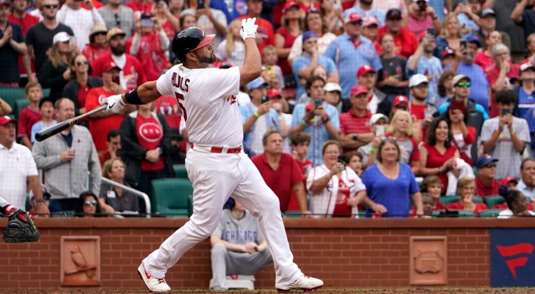 Gotta See It: Cardinals' Pujols smashes 695th career home run